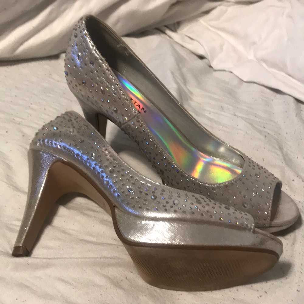 Jeweled heels